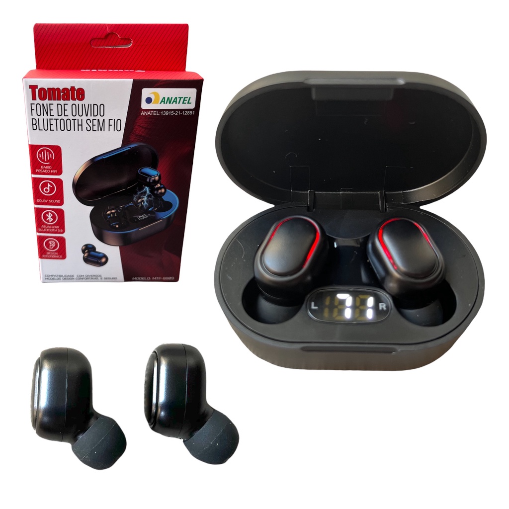 Clique Aqui para Comprar Fone de Ouvido Headphone TOMATE Bluetooth